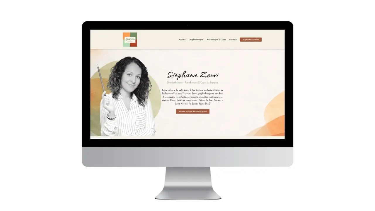 Stephanie Zouvi JPG Portfolio Sites Web WordPress | Nos Réalisations Clients France