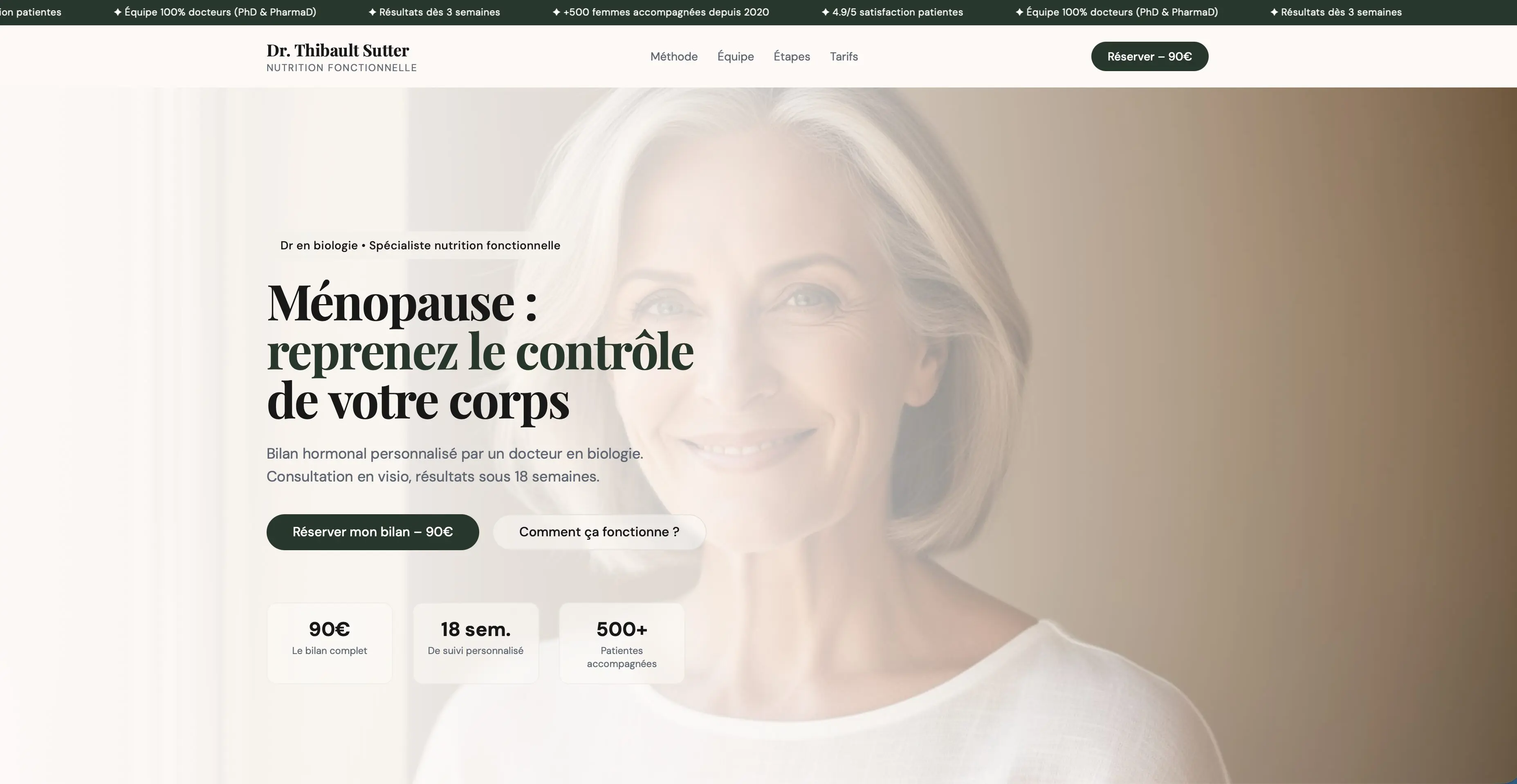 docteur sutter Portfolio Sites Web WordPress | Nos Réalisations Clients France