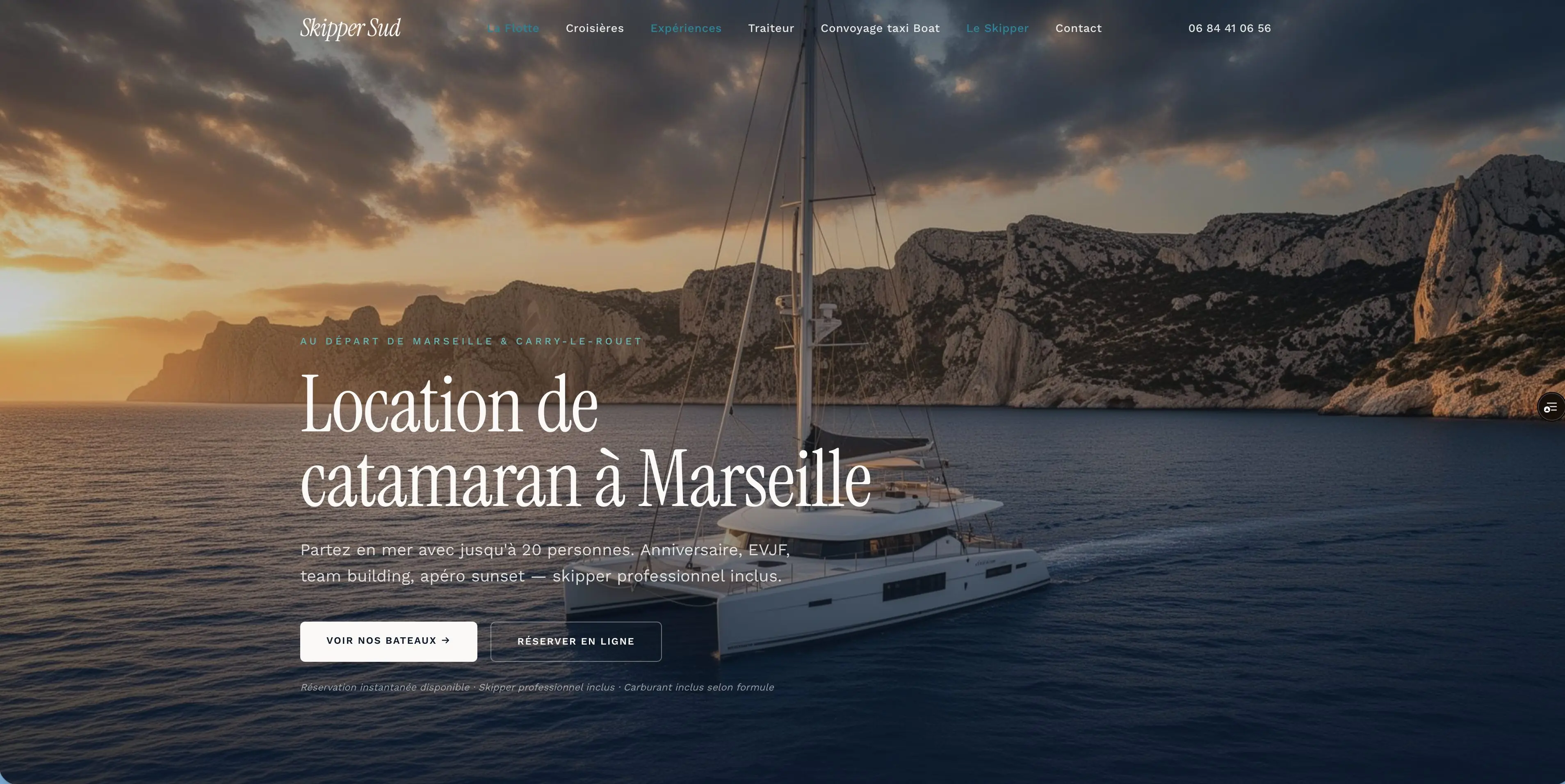 skippersud Portfolio Sites Web WordPress | Nos Réalisations Clients France