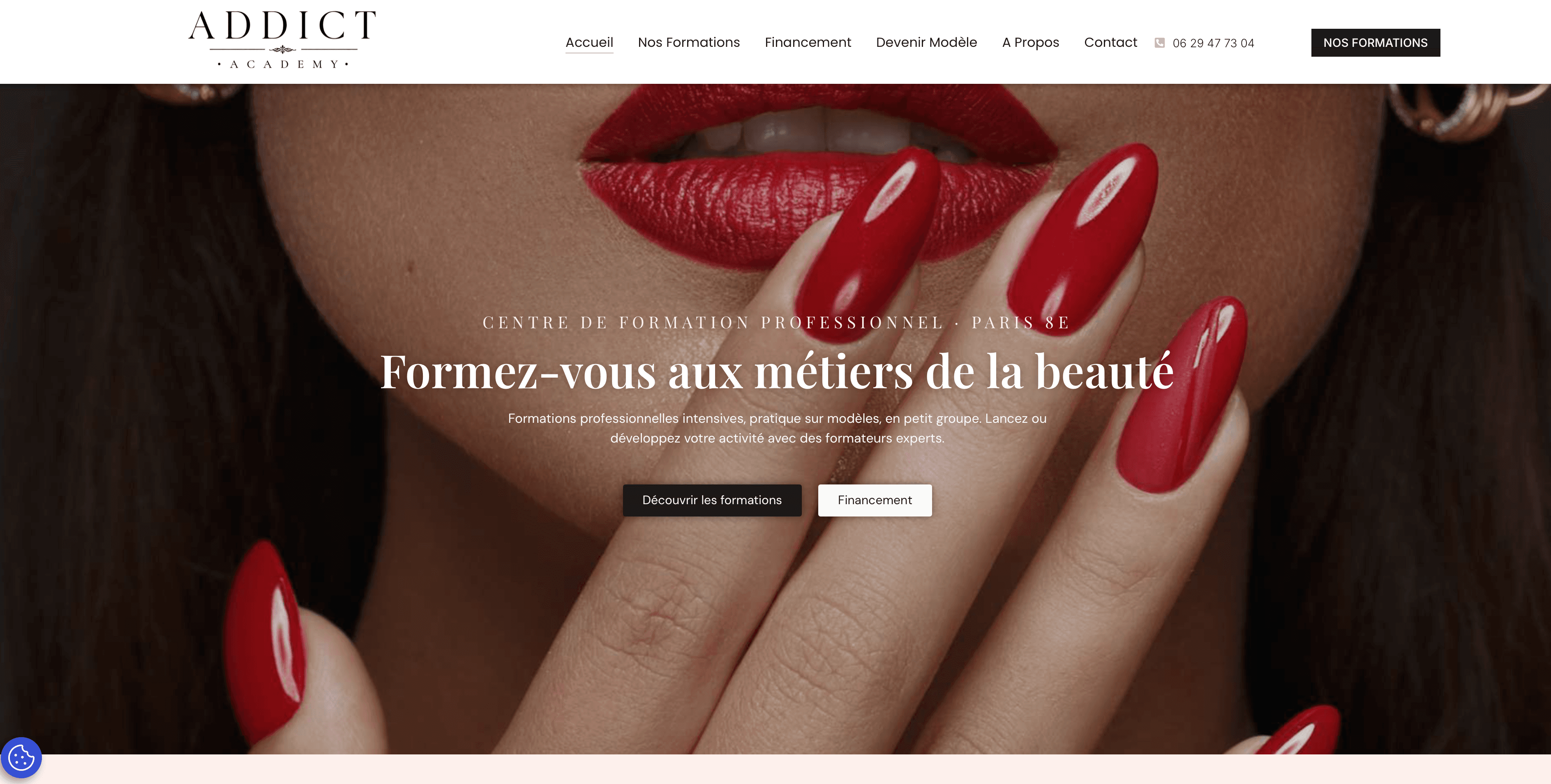 Addict Academy centre de formation esthetique a Paris Addict Academy, centre de formation esthétique à Paris