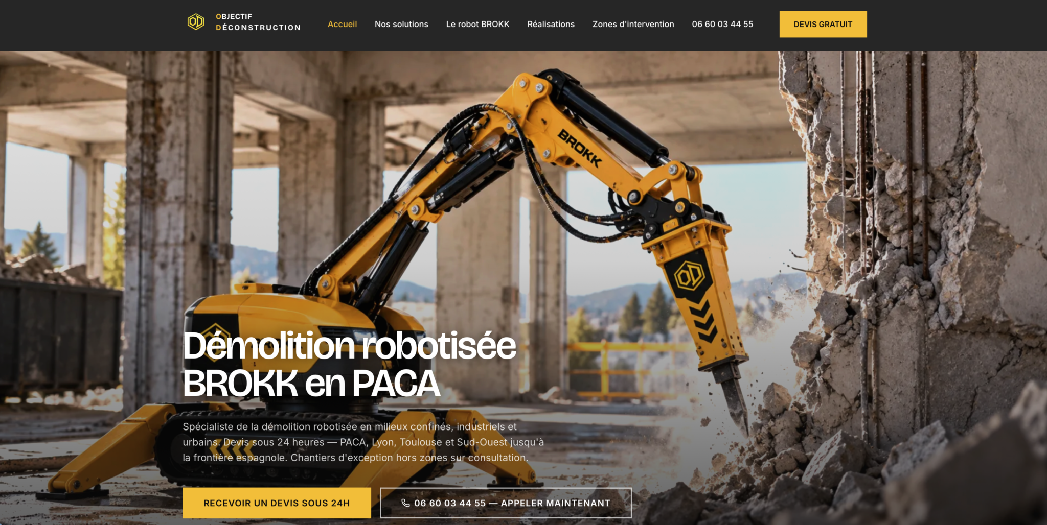 Brokk Création de Site Internet à Valensole | Agence Web SEO