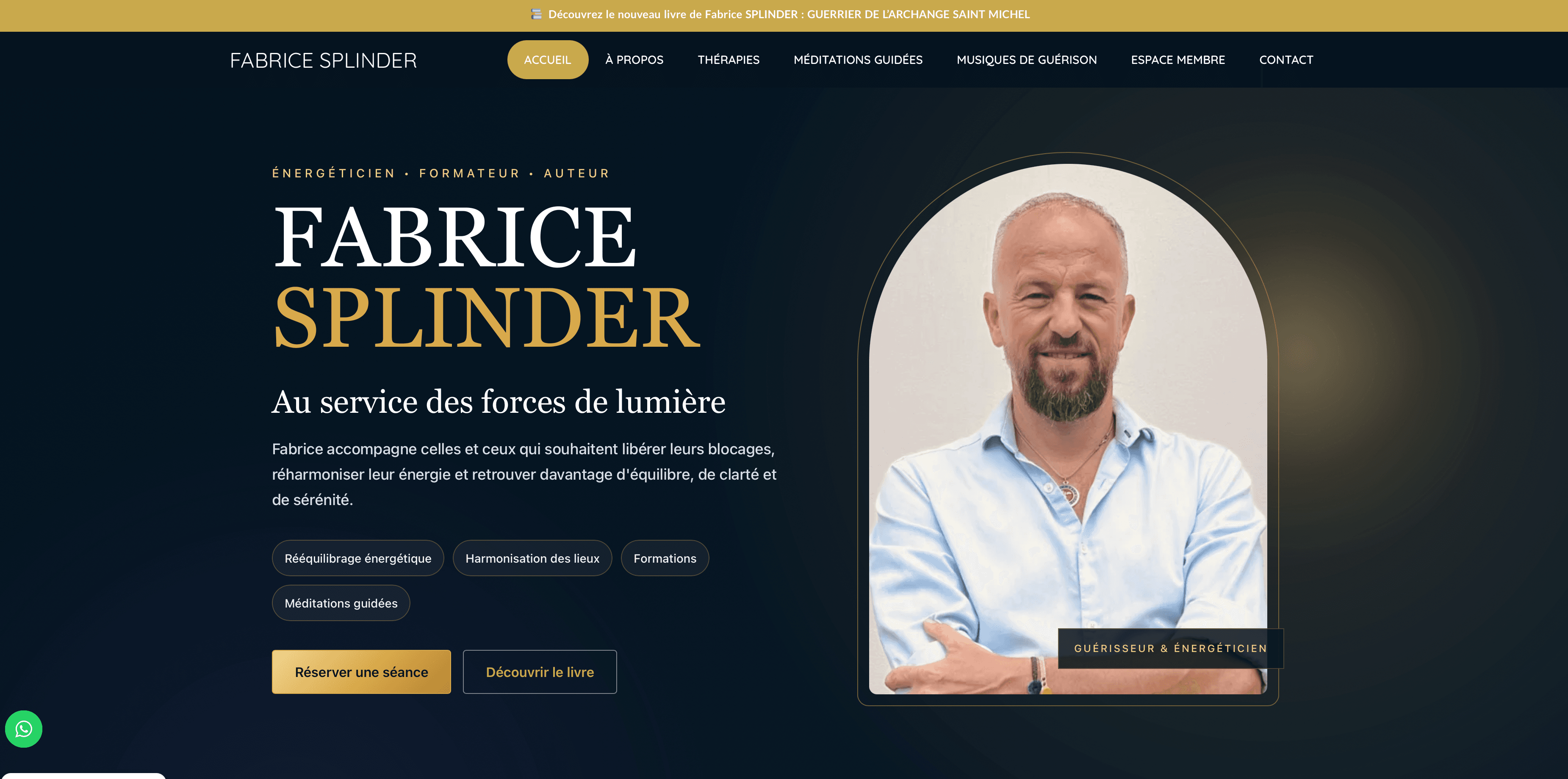 fabrice splinder Fabrice Splinder, énergéticien, formateur et auteur